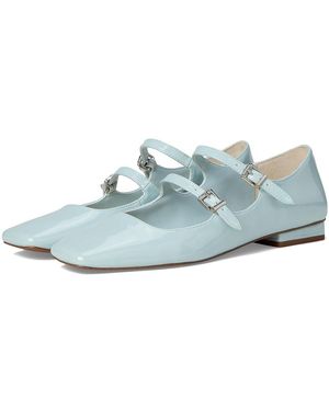 Franco Sarto Tesoro Mary Jane Shoes, Textile - Blue
