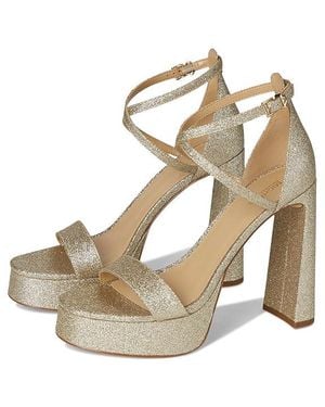 Michael Kors Cami Platform Sandals, Leather/Rubber - Black