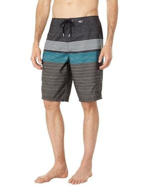 O'neill Sportswear Santa Cruz Printed Boardshorts Swimwear, Polyester - Black