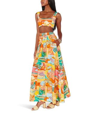 Show Me Your Mumu Pisa Skirt Skirt, Cotton/Spandex - Black