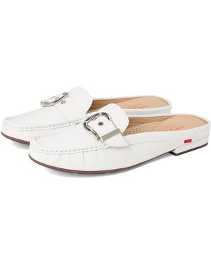 Marc Joseph New York Barbara St Clog Shoes, Leather - White