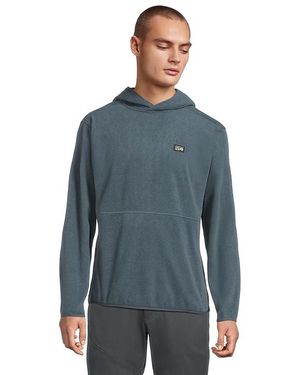 Mountain Hardwear Microchilltm Hoody Sweatshirt, Polyester - Blue