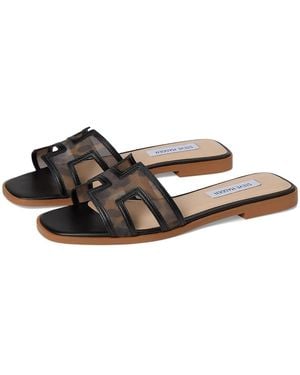 Steve Madden Hadyn Sandals, Leather - Black
