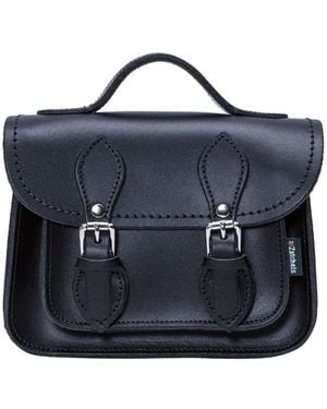 Zatchels Handmade Leather Micro Satchel - Blue