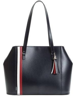 Zatchels Handmade Leather Tote Bag - Black