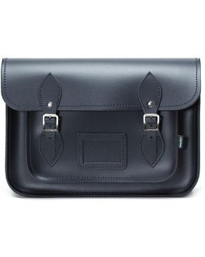 Zatchels Handmade Leather Satchel - Blue