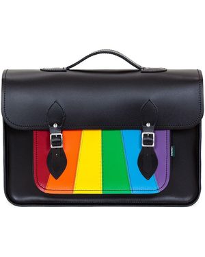 Zatchels Handmade Leather Satchel - Black