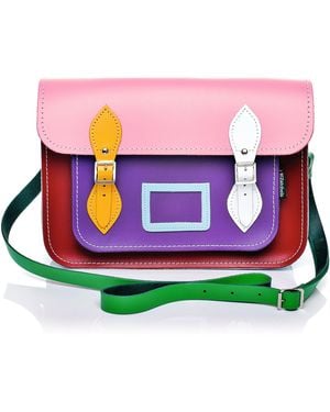 Zatchels Handmade Leather Satchel - Black