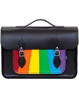 Zatchels Handmade Leather Satchel - Black