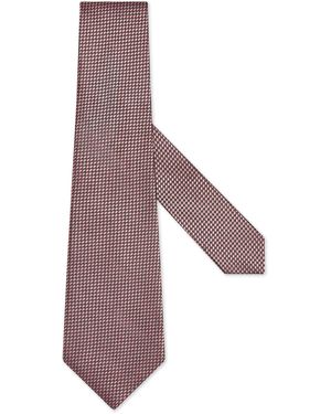 ZEGNA Light Silk Tie - Purple