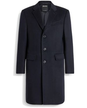 ZEGNA Overcoat - Blu