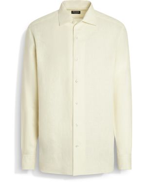 ZEGNA Oasi Lino Shirt - White