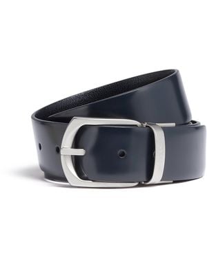 ZEGNA Cintura Reversibile - Blu