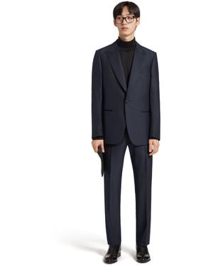 ZEGNA Trofeo 600 Tailoring Evening Suit - Blue