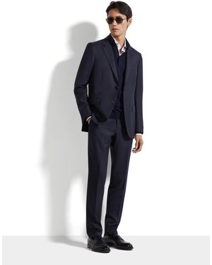 ZEGNA Oasi Cashmere Suit - Blue