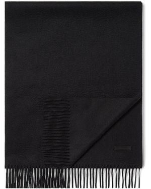 ZEGNA Schal Aus Oasi Cashmere - Schwarz