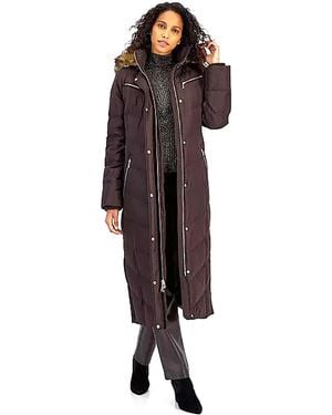 Michael Kors Michael Maxi Down Winter Coat - Red