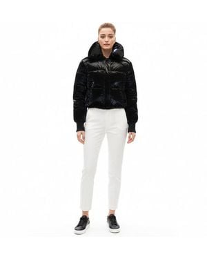 Michael Kors Michael Puffer Waist Jacket - Black