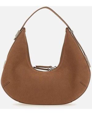 OSOI Cognac Tumbled Leather Hobo Bag - Brown