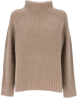 Hemisphere Cashmere Jumper For Elegance - Brown