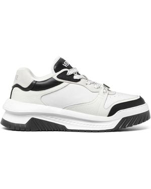 Versace 1015437 Nero+Bianco-Palladio Sneakers - White