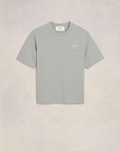 Ami Paris Ami Alexandre Mattiussi T-shirt - Gray