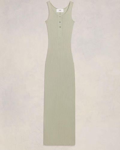 Ami Paris Long Tanktop Dress - Natural