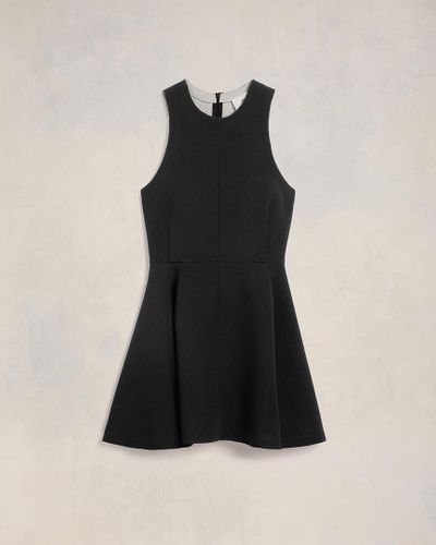 Ami Paris Short Flare Dress - Black