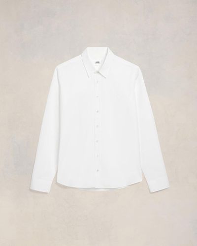 Ami Paris Ami De Coeur Classic Shirt - White