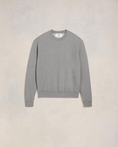 Ami Paris Ami De Coeur Sweatshirt - Grey