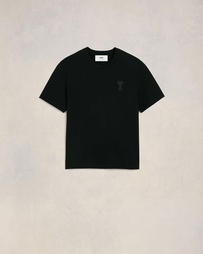 Ami Paris T-Shirt Ami De Coeur - Noir