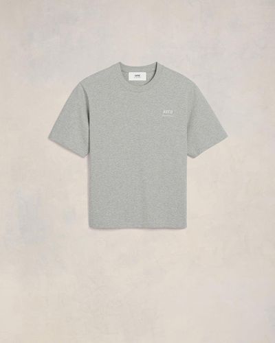 Ami Paris Ami Alexandre Mattiussi T-Shirt - Gray