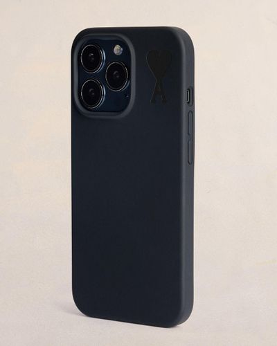 Ami Paris Iphone 14 Pro Case - Black