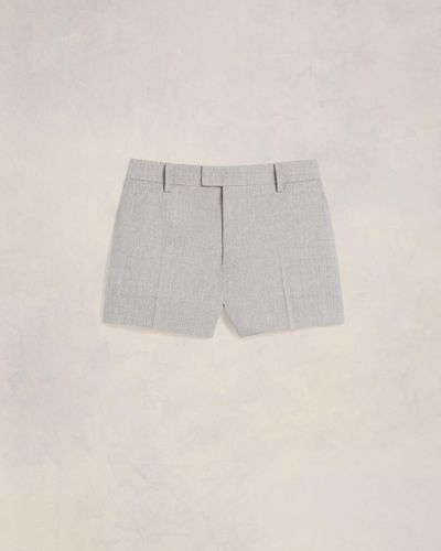 Ami Paris Mini Shorts - Natural