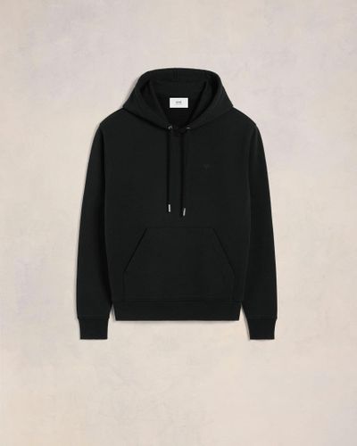 Ami Paris Ami De Coeur Hoodie - Black