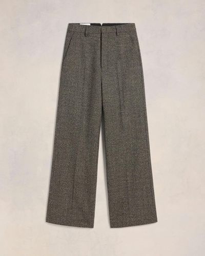 Ami Paris Large Fit Trousers - Grey