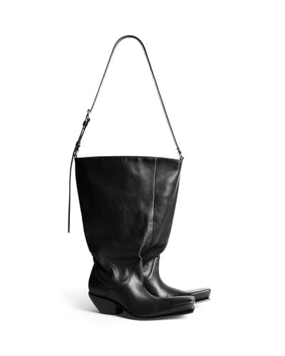 Balenciaga Rodeo Boot Bag - Black