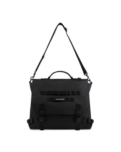Balenciaga Army Large Messenger Bag - Black