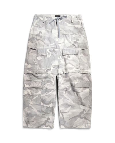 Balenciaga Large Cargo Trousers - Grey