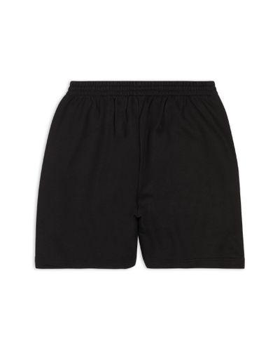Balenciaga Political Campaign Sweat Shorts - Black