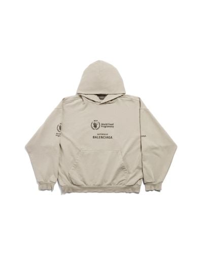 Balenciaga Wfp hoodie medium fit - Natur