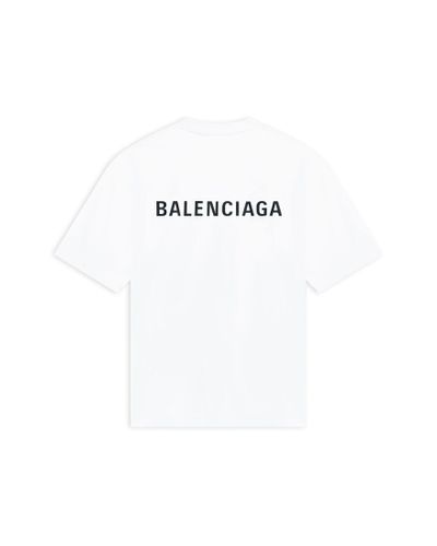 Balenciaga Logo T-shirt - White