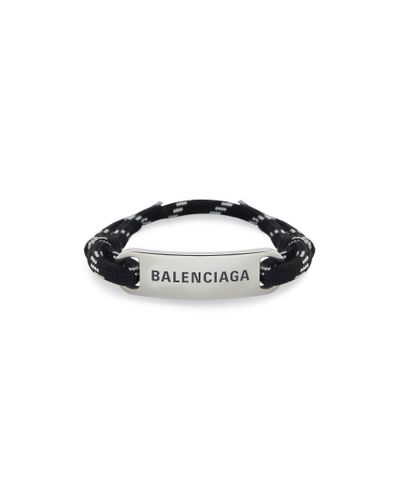 Balenciaga Plate Bracelet - Black