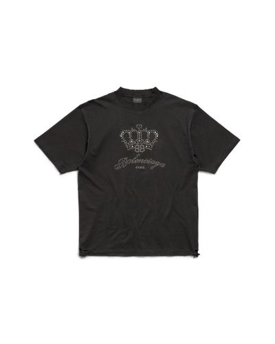 Balenciaga Bb Motel T-shirt Medium Fit - Black