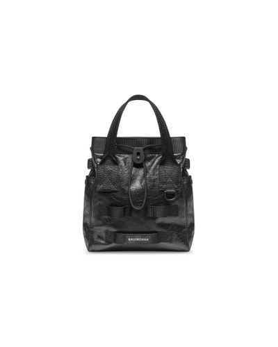 Balenciaga Army kleine tragetasche - Schwarz