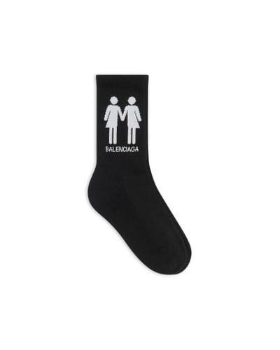 Balenciaga Pride 22 Socks - Black