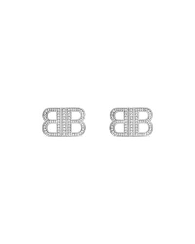 Balenciaga Pendientes xs bb 2.0 - Blanco
