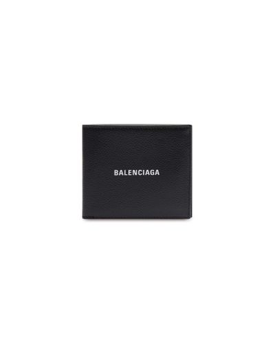 Balenciaga Cartera cash square folded - Negro