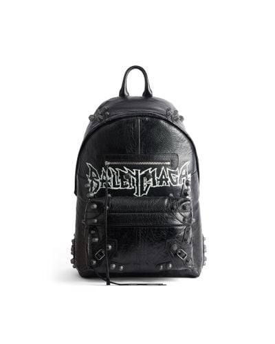 Balenciaga Le cagole rucksack diy metal - Schwarz