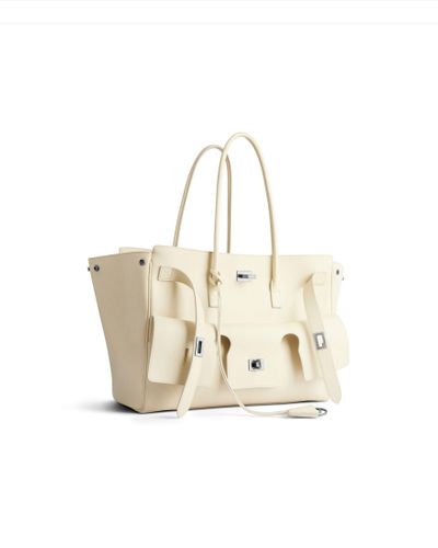 Balenciaga Bel Air Medium Carry All Bag - White